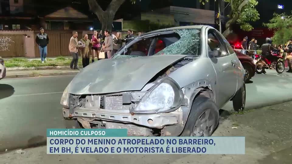 Criança morre atropelada durante caminhada com o pai na região do Barreiro, em BH