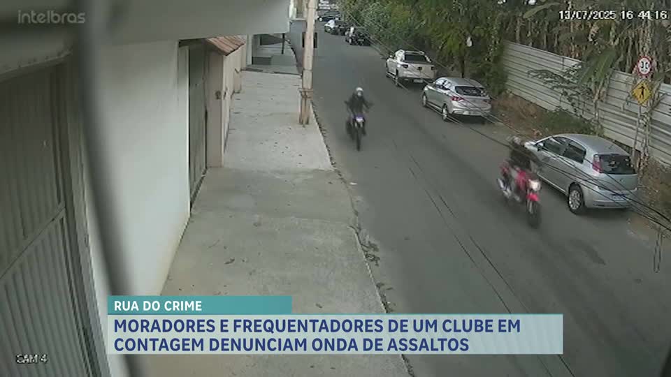 Onda de assaltos assusta moradores de Contagem, na Grande BH