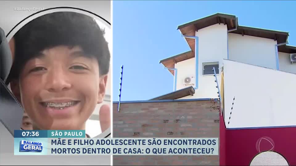 Mãe e filho são encontrados mortos dentro de casa em Taubaté, interior de São Paulo