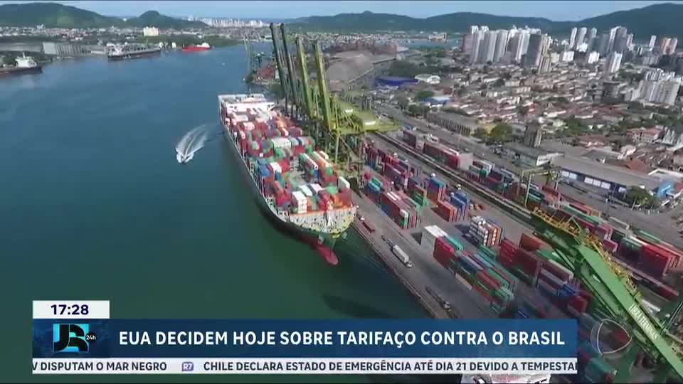 EUA devem decidir sobre tarifaço a produtos brasileiros nesta quarta (15)