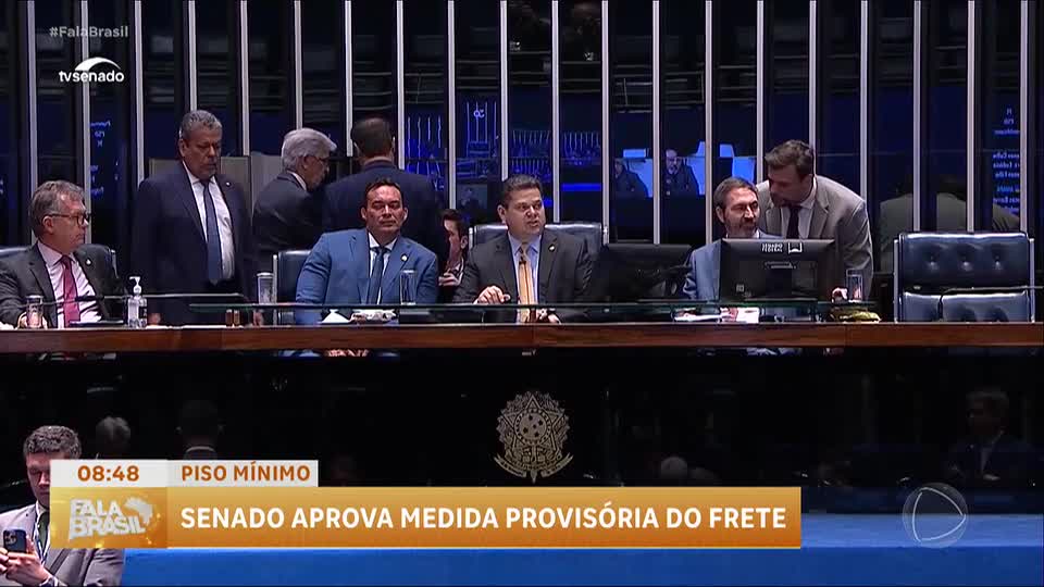 Senado aprova MP do frete rodoviário com novas regras