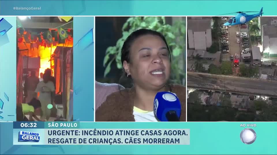 Dezenas de casas são destruídas após incêndio atingir comunidade na zona norte de São Paulo