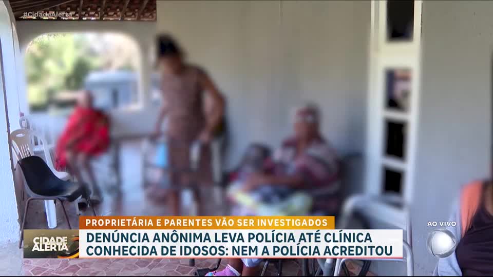 Mais de 30 idosos com sinais de maus-tratos são resgatados de asilo no Rio de Janeiro
