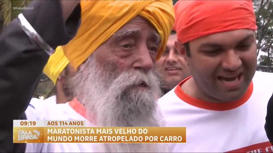 Maratonista mais velho do mundo morre em acidente de carro na Índia