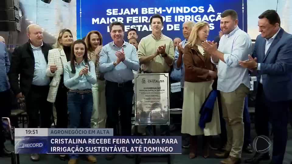 Feira em Cristalina (GO) reforça papel da irrigação sustentável na segurança alimentar