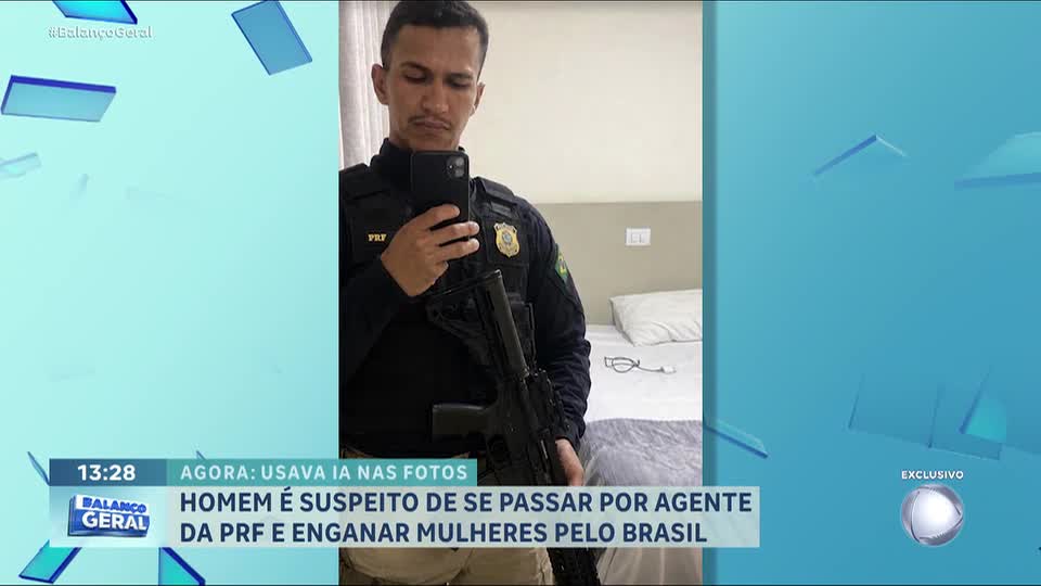 Homem finge ser policial para enganar mulheres