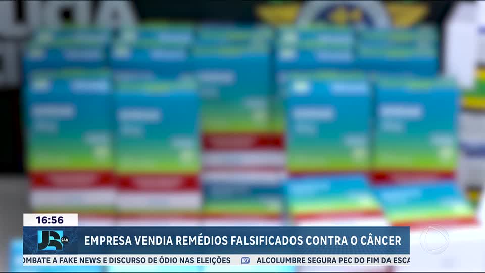 RJ: polícia faz operação contra venda de remédios falsificados para tratamento de câncer