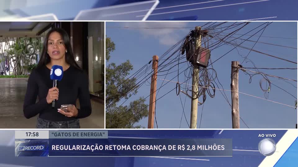 Mais de 2.000 brasilienses fazem ‘gato’ na rede elétrica do DF, aponta Neoenergia