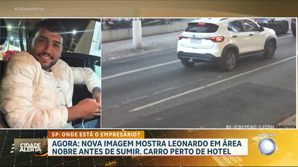 Exclusivo: câmeras registram empresário em área nobre de SP pouco antes do misterioso sumiço