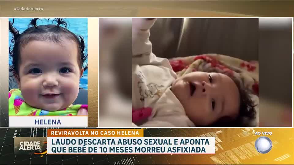 Reviravolta no Caso Helena: laudo descarta abuso sexual em bebê encontrada morta