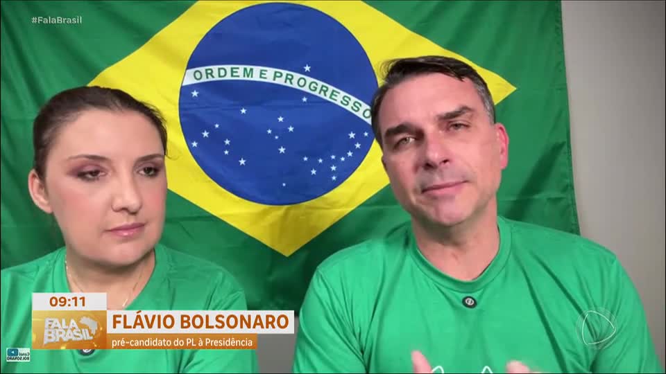 Pré-candidato à presidência Flávio Bolsonaro apresenta plano de governo voltado para mulheres