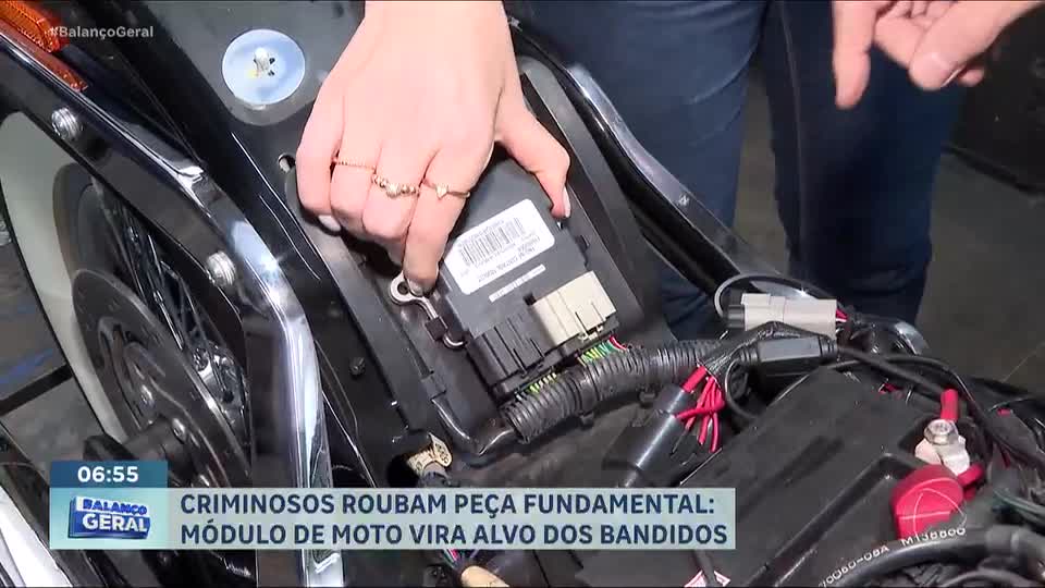 Furtos de módulos eletrônicos de motocicletas crescem em São Paulo