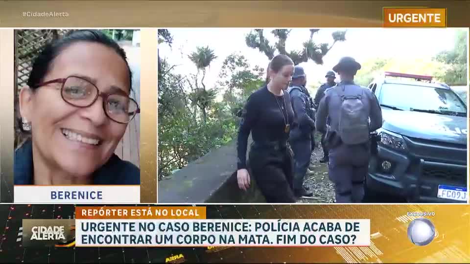 Caso Berenice: corpo encontrado em penhasco pode ser de cozinheira desaparecida