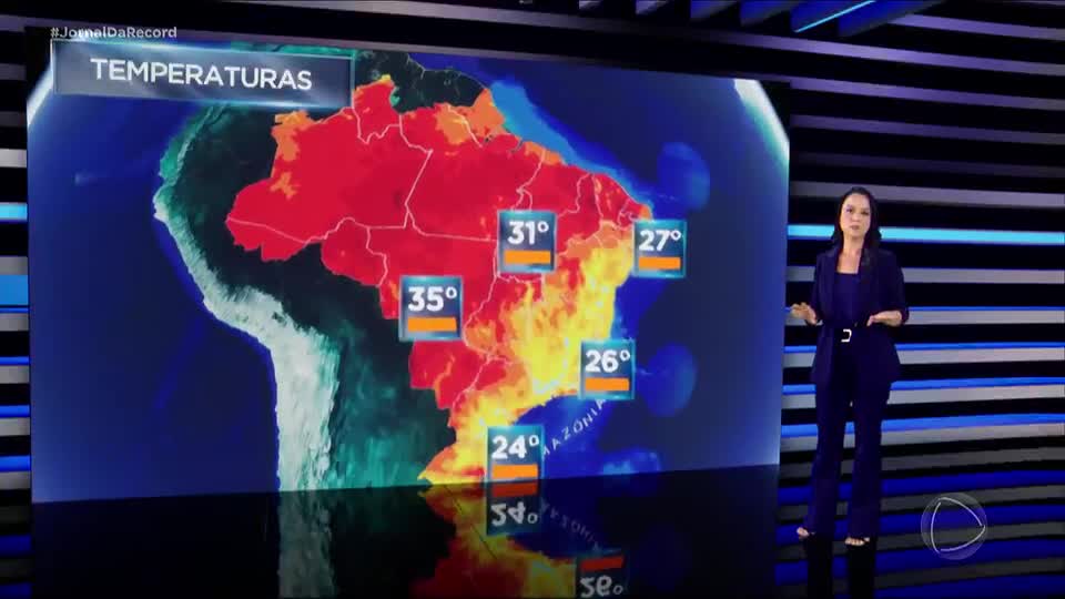 Previsão do Tempo: ventania chega a estados do Sul, Sudeste e Centro-Oeste no domingo (19)