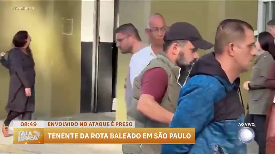 Quarto suspeito é preso por tentativa de homicídio contra tenente da Rota