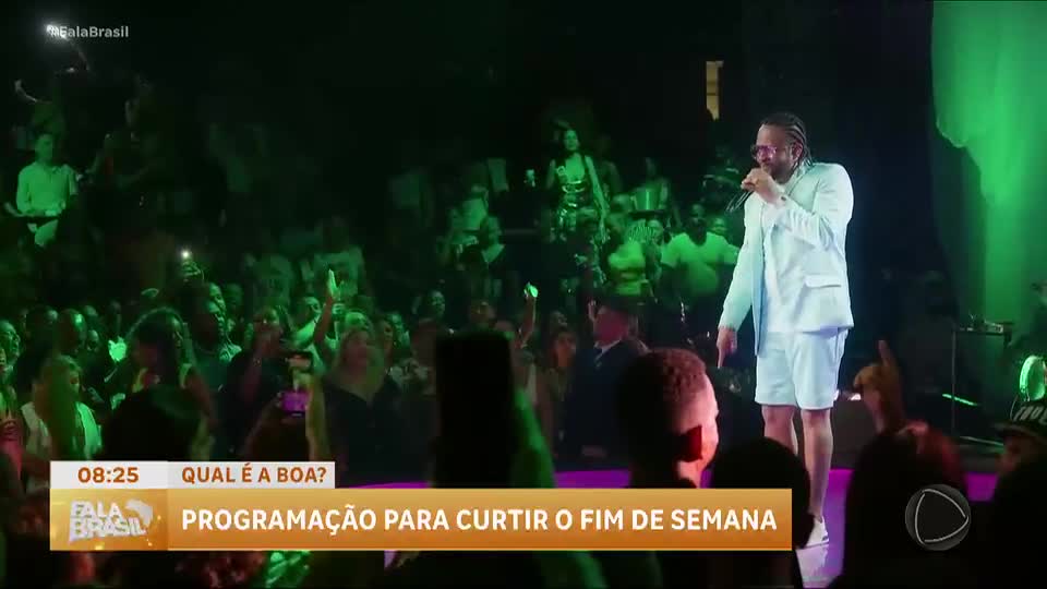 Qual é a Boa? Shows e eventos agitam o fim de semana no Brasil