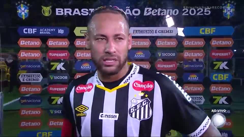 ‘Faltou tudo e por isso que o placar foi 3 x 0’, disse Neymar após derrota do Santos para o Mirassol