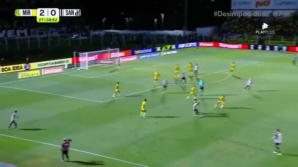 Assista à íntegra de Mirassol 3 x 0 Santos com R7 e Desimpedidos