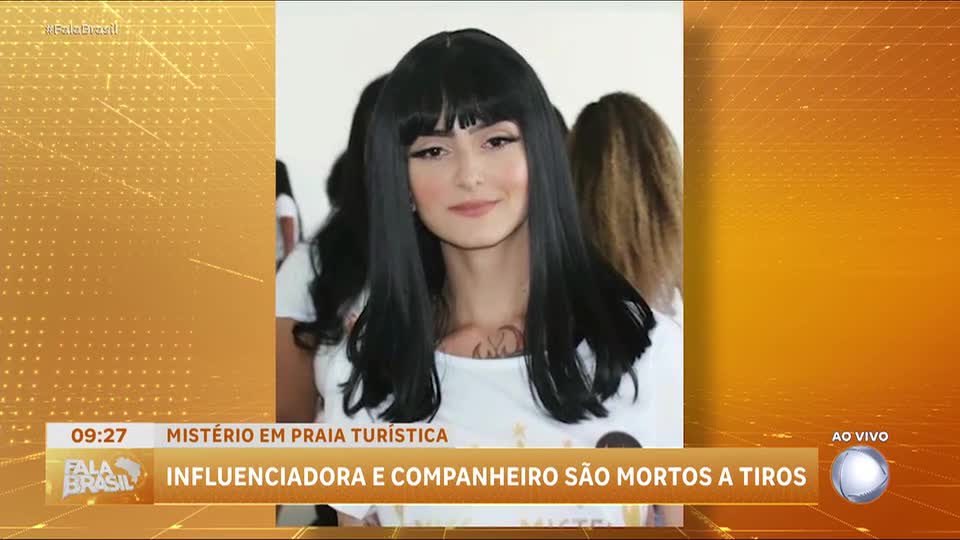 Corpos de influenciadora e seu companheiro são encontrados em estrada no sul da Bahia