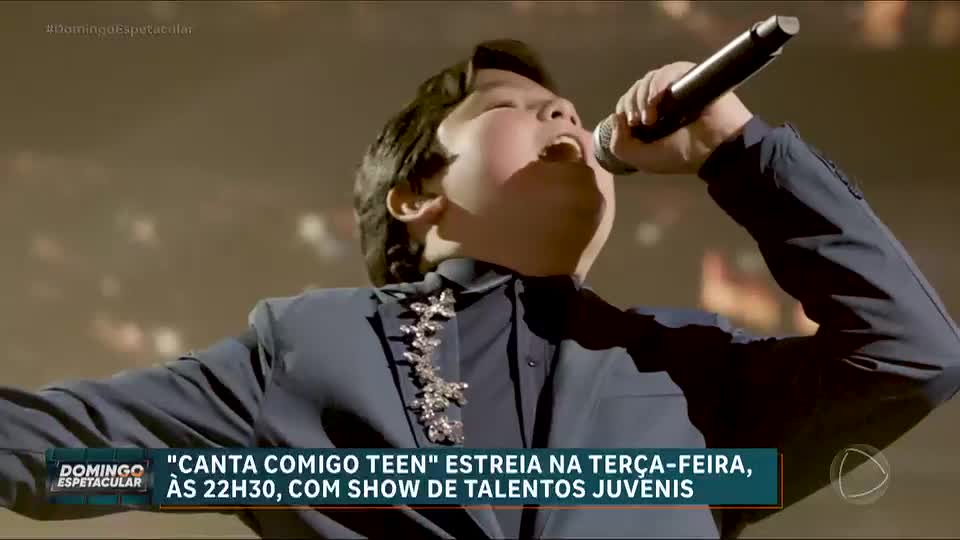 Canta Comigo Teen estreia na próxima terça-feira (21); conheça dois dos novos participantes