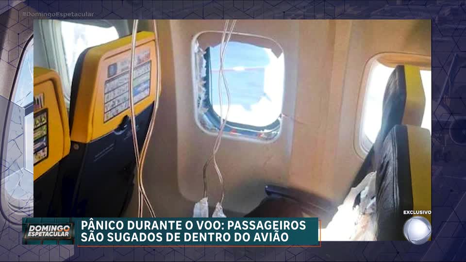 Passageiro é sugado para fora de avião em voo da Ryanair