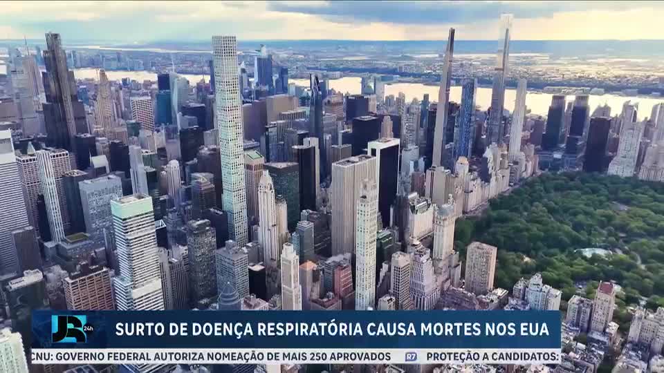 Doença respiratória afeta moradores de Nova Iorque, EUA