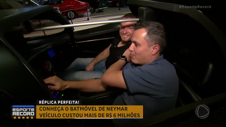 Neymar compra ‘batmóvel’ avaliado em R$ 6 milhões