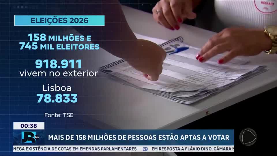 Brasil registra número recorde de eleitores aptos a votar nas eleições de outubro