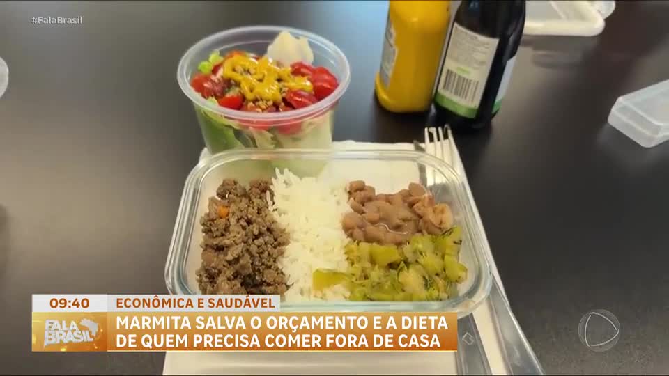 Marmitas caseiras: refeições ajudam a economizar e manter dieta saudável
