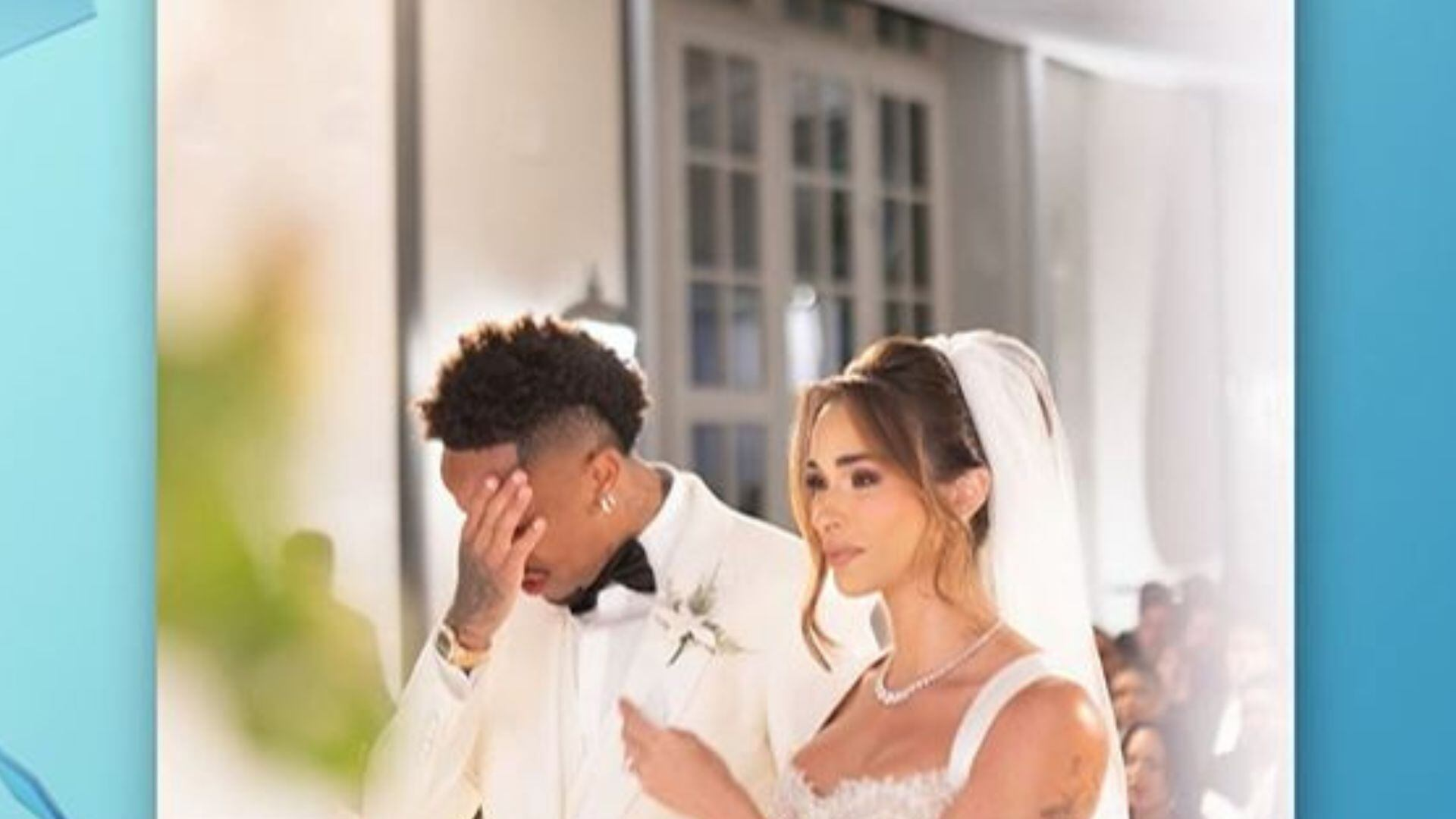 Casamento de Militão tem flagra de mulher dormindo durante show do Gusttavo Lima