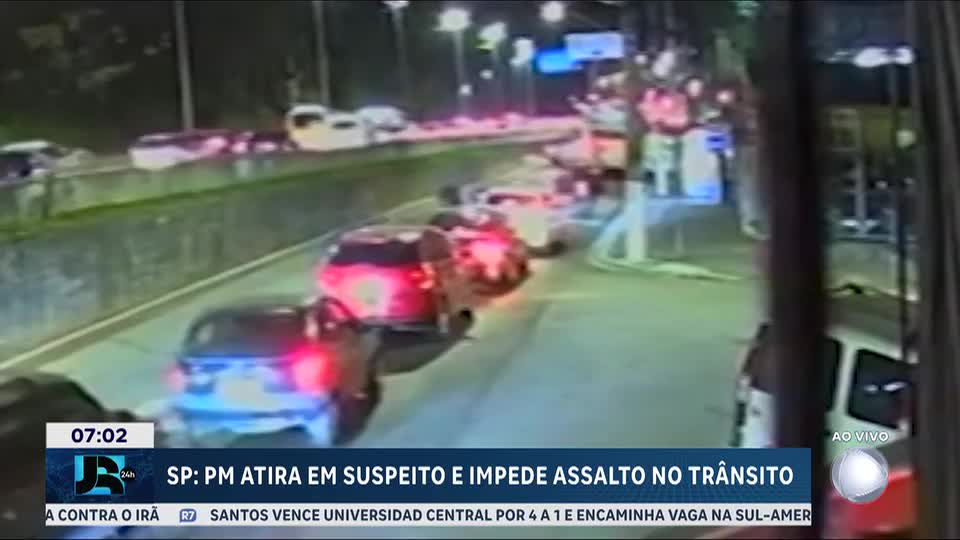 PM atira em suspeito e impede assalto na zona oeste de São Paulo