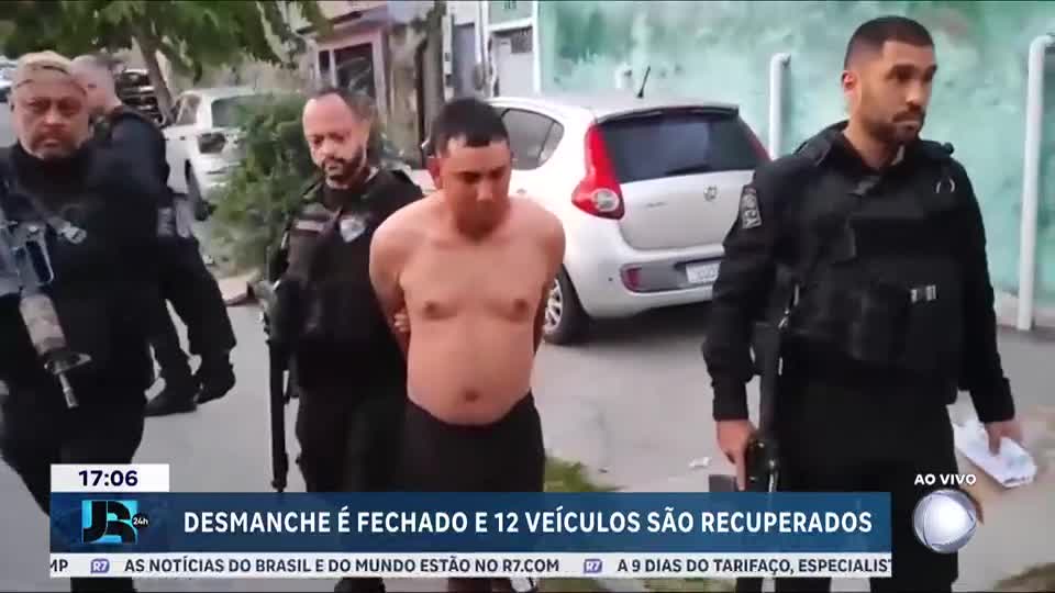 Facção criminosa é alvo de operação contra roubo de cargas e veículos no Rio de Janeiro