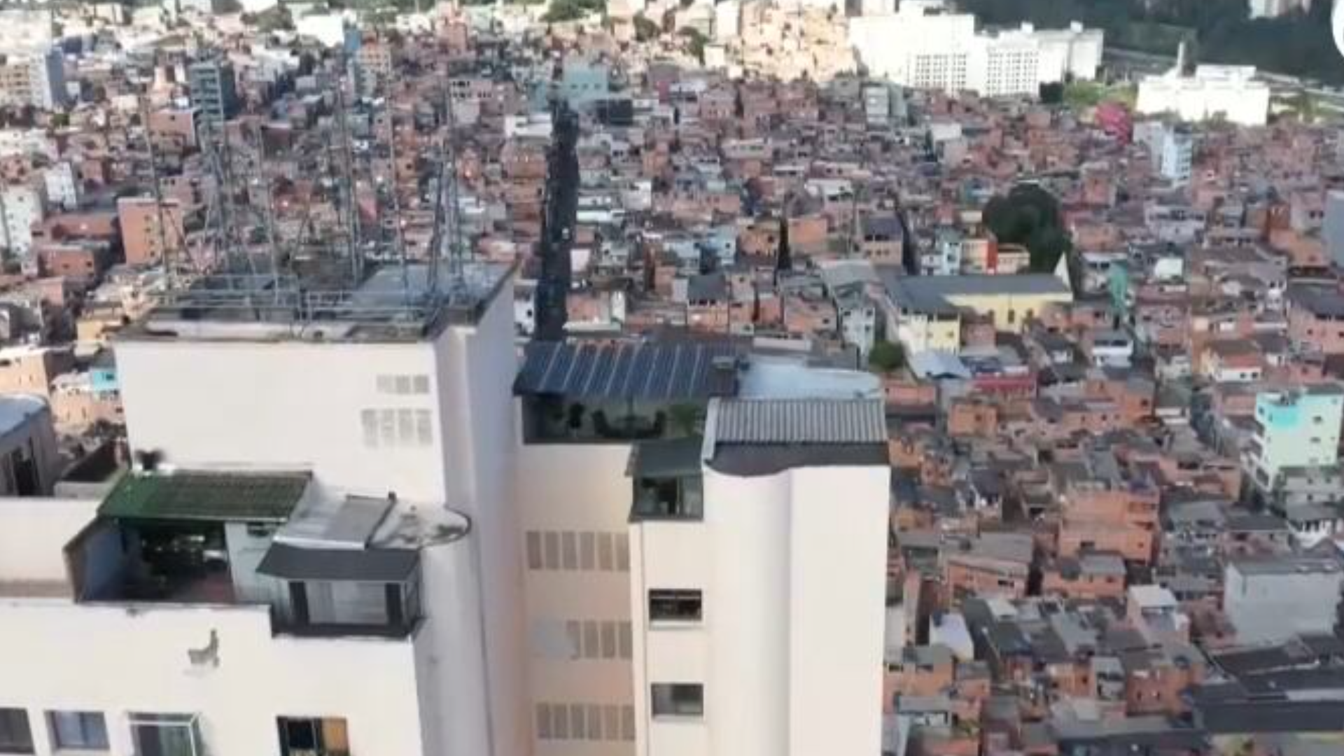 SP: Paraisópolis é até 8°C mais quente do que o vizinho Morumbi