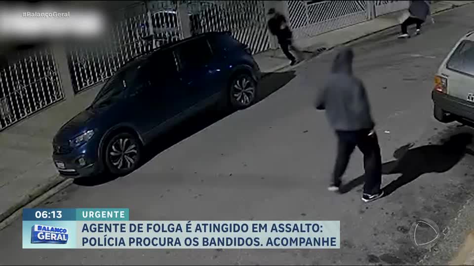 Policial civil é baleado durante tentativa de assalto no ABC Paulista
