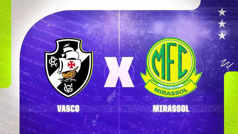 RECORD Transmite confronto entre Vasco e Mirassol pelo Brasileirão neste sábado (25)