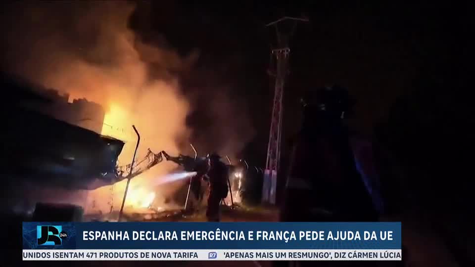 Incêndios florestais preocupa países europeus