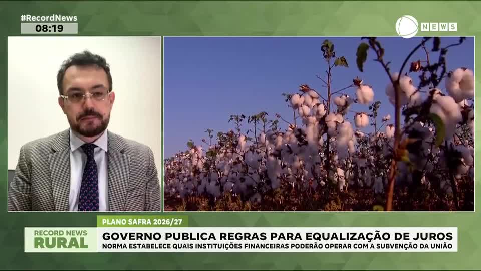 Governo publica regras para equalização de juros do Plano Safra