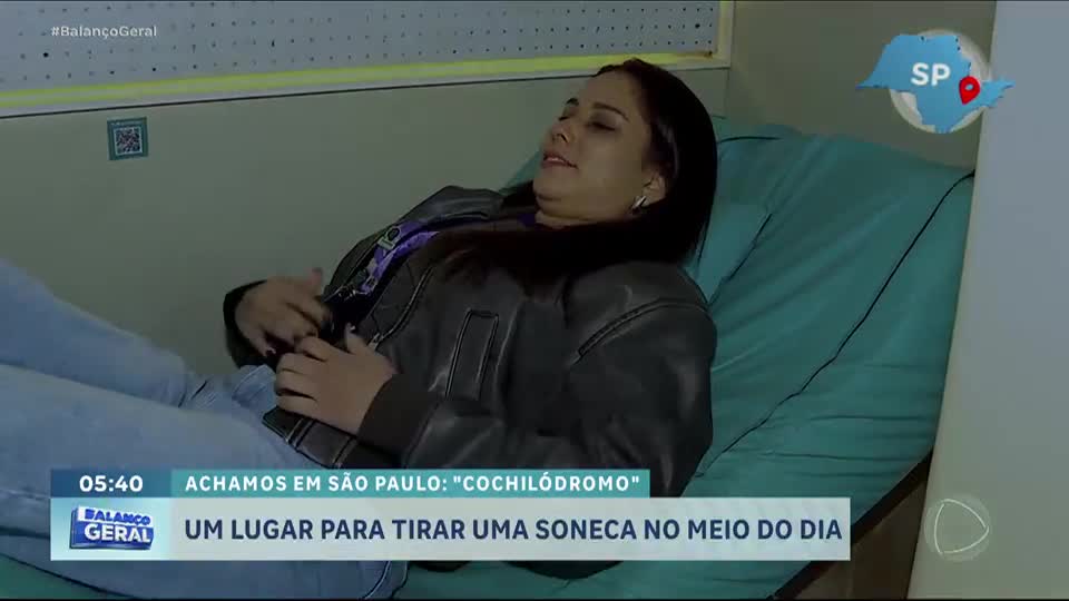 Achamos em São Paulo: ‘Cochilódromo’ oferece cama para soneca no meio do dia
