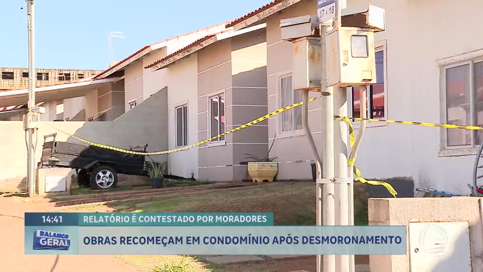 Moradores relatam medo após desabamento de casas em Valparaíso de Goiás