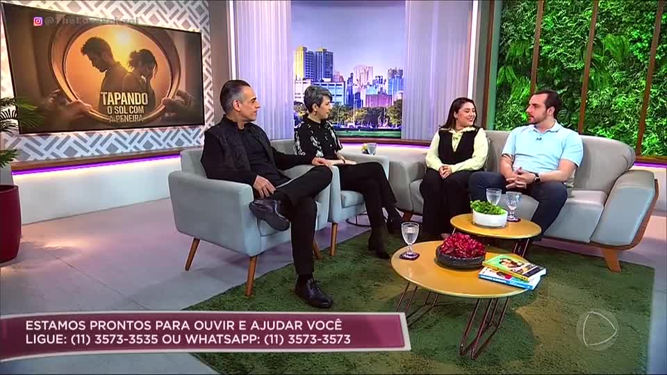 Casal revela como a Terapia do Amor trouxe autoconhecimento para iniciarem um novo relacionamento