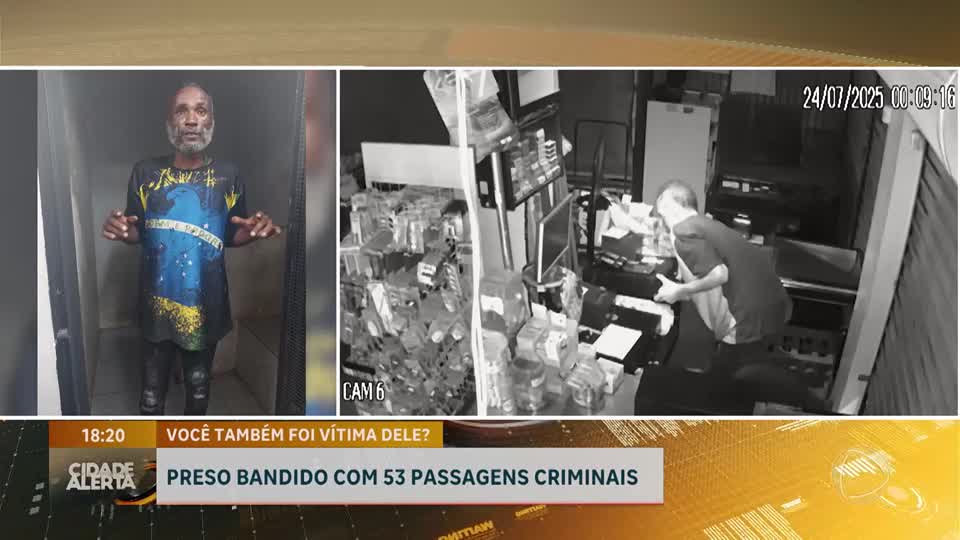 Polícia Civil prende homem com 53 passagens por crimes no Distrito Federal