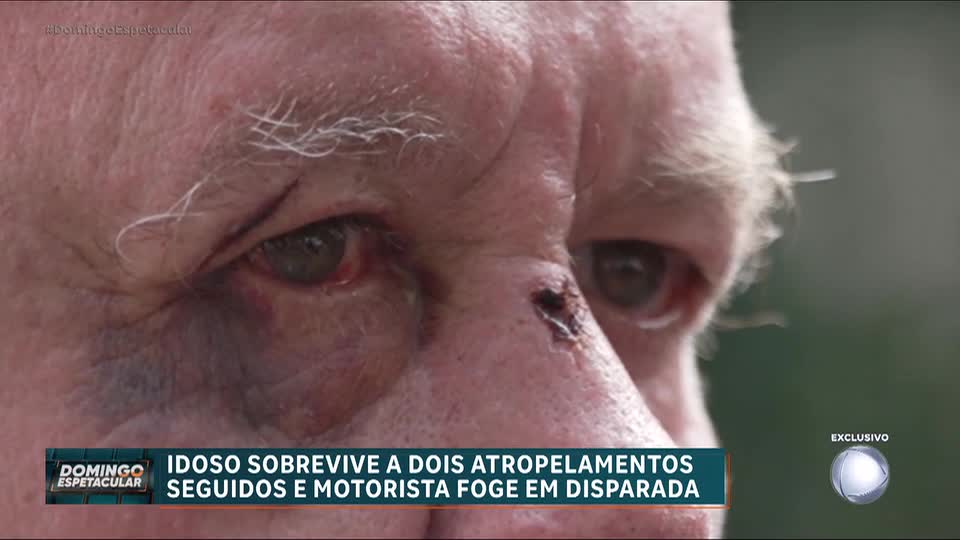Motorista atropela idoso duas vezes e foge após acidente em São Paulo