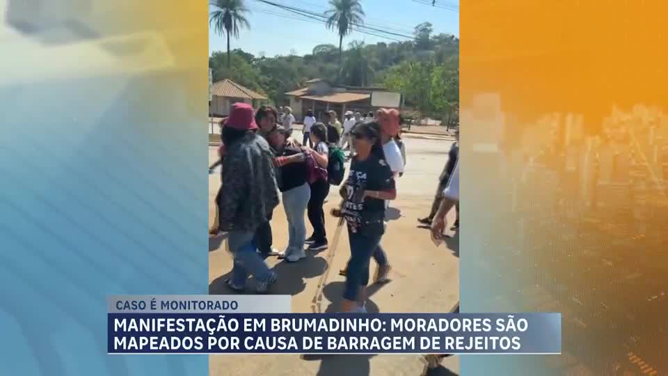 Após elevação em nível de emergência, medo de novo rompimento de barragem preocupa Brumadinho (MG)