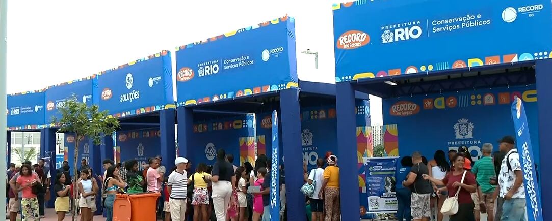 Evento Record nos Parques reúne serviços e lazer no Parque Piedade Arlindo Cruz, no Rio