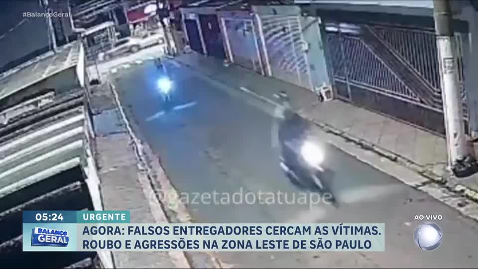 'Gangue da Moto' aterroriza moradores da zona leste de São Paulo