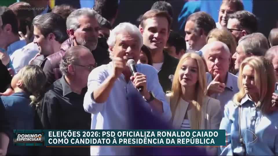 Eleições 2026: PSD lança Ronaldo Caiado à Presidência e corrida eleitoral ganha novos capítulos