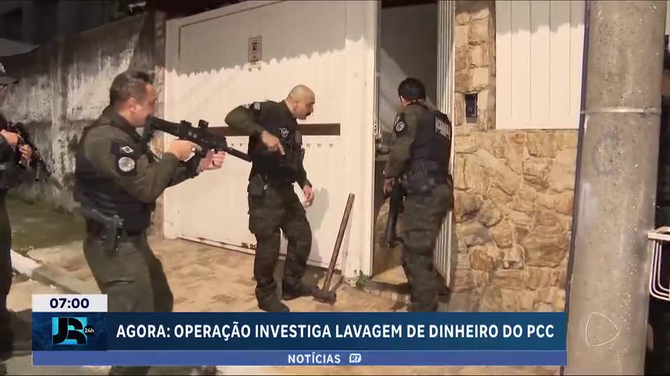 Operação contra o PCC é realizada em São Paulo, MG e Paraná