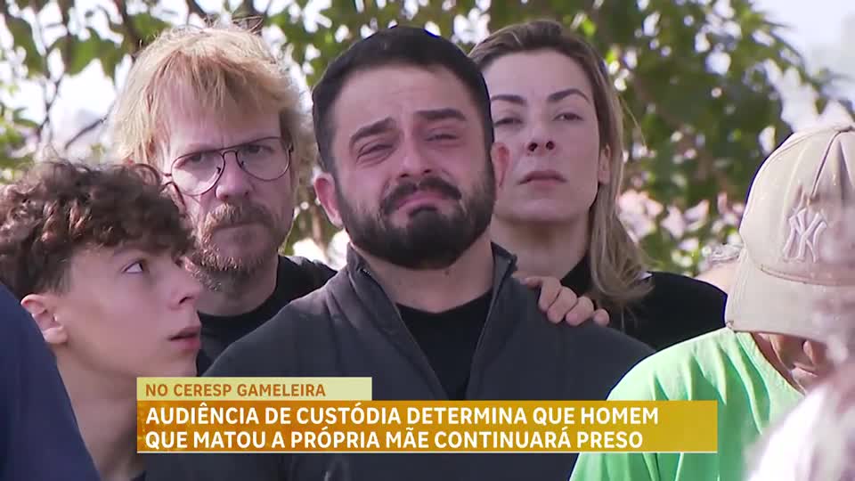 Audiência de custódia determina que homem que matou a própria mãe continuará preso