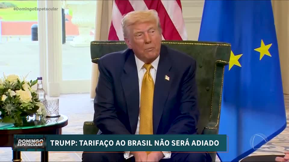 Donald Trump diz que tarifaço ao Brasil não será adiado e começa a valer a partir desta sexta (1º)