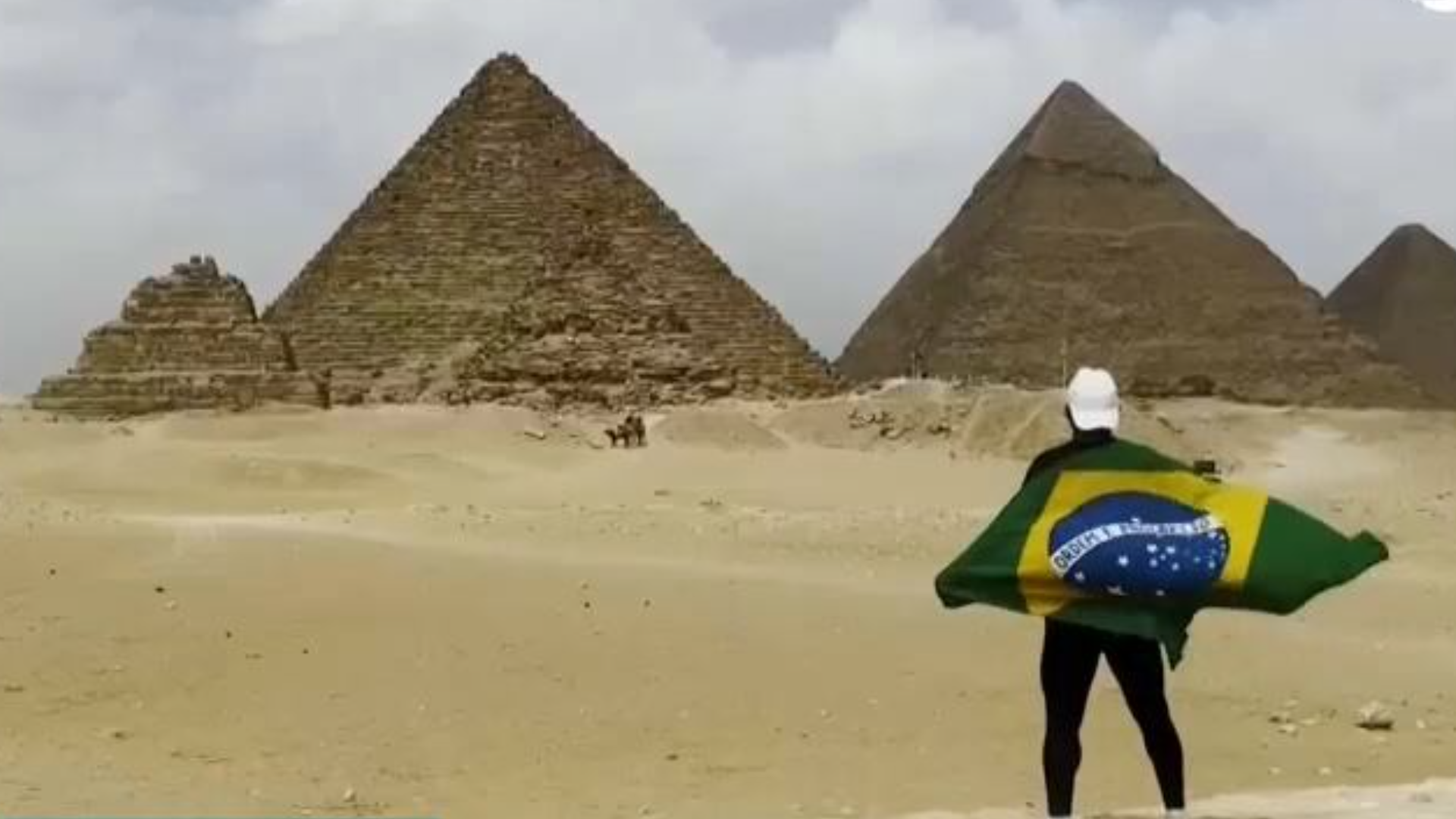 Ultramaratonista brasileiro completa volta ao mundo pela 2ª vez e revela: 'O avião é a pior parte'
